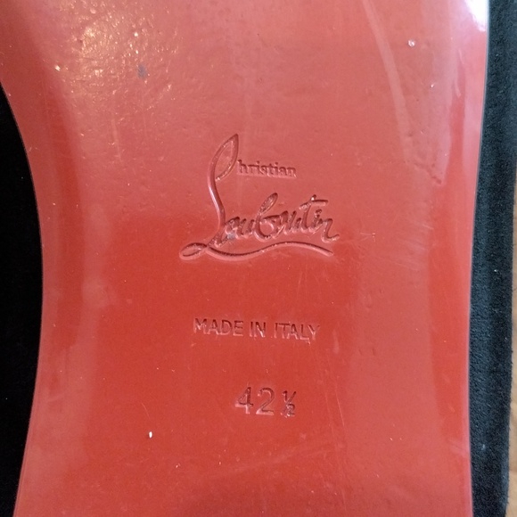 CHRISTIAN LOUBOUTIN Coolito Slippers In Suede - Picture 6 of 6